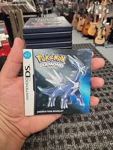 Nintendo DS Pokemon Diamond Original Instruction Booklet Manual Only *No Game* - Picture 1 of 10