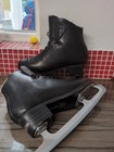 Jackson Freestyle Black Ice Skates Figure Skates Jackson  11M UK 10 Few Scrapes