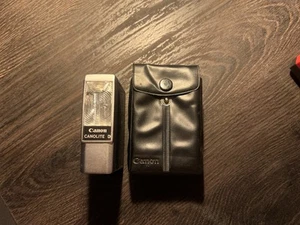 Vintage Canon Canolite D Compact Camera Flash Canonet 28 QL17 QL19 GIII - Picture 1 of 10