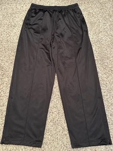 Tek Gear - Pants - Size Medium Black -Drawstring Waist -Straight Leg - Picture 1 of 15