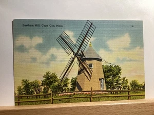 Eastham Mill: Cape Cod, MA - Vintage Postcard - Picture 1 of 3