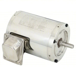 DAYTON 6WY55 WASHDOWN MOTOR, 208-230/460V AC, 3/4 HP, 3-PHASE, 56C FRAME, NEW! - Picture 1 of 4