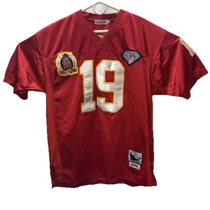 Joe Montana Mitchell Ness 1994 NFL Kansas City Chiefs Throwback Jersey Size 50 - Picture 1 of 7