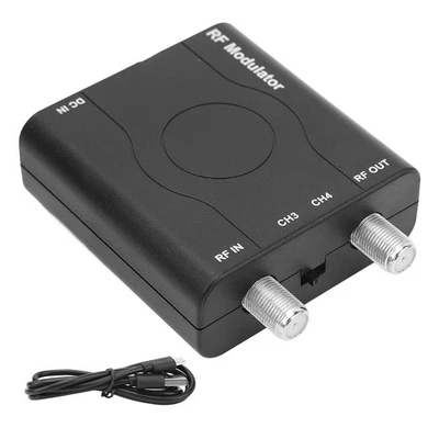 HDMI RF Modulator Adapter HDM61 HD Multimedia Interface to RF Modulator, RF M... - Image 1 of 4