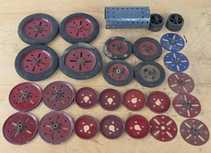 🏗 Lote de trabajo de piezas Meccano vintage como en la foto #6 - Imagen 1 de 9