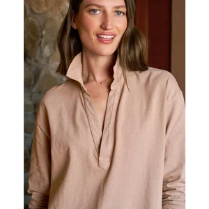 Frank & Eileen Patrick Popover Henley - Biscuit - M - Bild 1 von 6