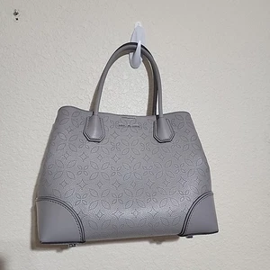 Michael Kors Pearl Gray Handbag Satchel. - Picture 1 of 12