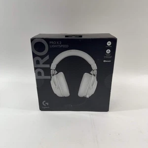 Nuevos auriculares para juegos Logitech Pro X2 Lightspeed blancos A00192 - Imagen 1 de 8