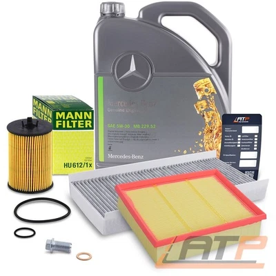 BESTPRICE INSPEKTIONSPAKET SET A + MOTORÖL FÜR MERCEDES A B-KLASSE W169 W245 150 - 200