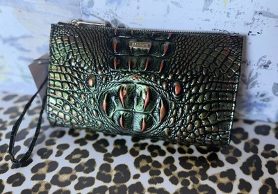 Bolso sin asas Brahmin Samba Daisy muñequera maquillaje nuevo con etiquetas hermosa colocación de ojos Foto 1 de 4