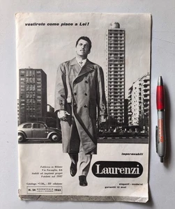 CATALOGO GRANDE IMPERMEABILI LAURENZI C1 - Picture 1 of 6
