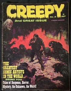CREEPY #2 Comic Magazin Warren Verlag 1965 Frank Frazetta - Bild 1 von 5