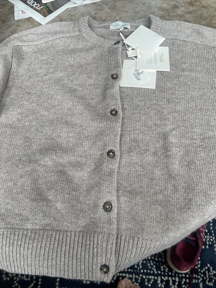 Suéter Loulou Studio Aidar XL. Nuevo. , Gris ceniza Foto 1 de 3