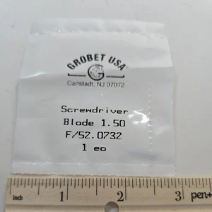 Grobet USA Schraubendreherklinge 0,150 F/52,0732 - Bild 1 von 2