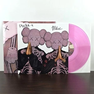 CLIPSE Let God Sort Em Out PINK Vinyl w/ SIGNED Insert - Double-Signed by Malice - Picture 1 of 5
