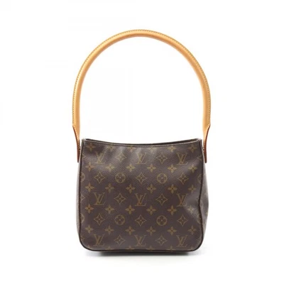 LOUIS VUITTON Looping MM Schultertasche M51146 Monogram Canvas Braun Gebrauch... - Bild 1 von 4