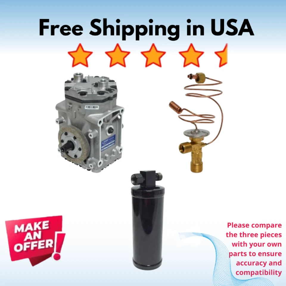 套件压缩机空调适合奥迪 4000 1980 - 1986,奥迪 4000 Quattro 1986 - 1987 — 第 1/1 张图片