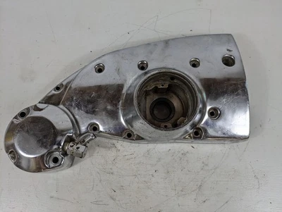 1982 Harley Ironhead Sportster XLH 1000 Motor Right Side Cam Gear Sprocket Cover - Image 1 of 4