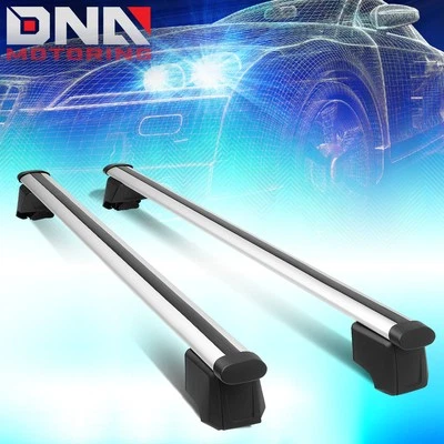FOR 2009-2016 AUDI Q5 PAIR OE ALUMINUM ROOF RAIL RACK CROSS BAR BAGGAGE CARRIER - Imagem 1 de 4