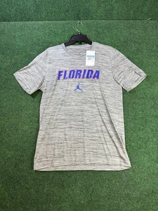 Herren Jordan Marke grau Florida Alligatoren Velocity Performance T-Shirt Größe Medium - Bild 1 von 6