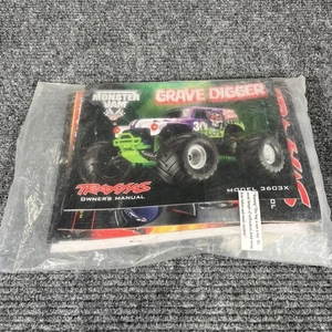 Traxxas Monster Jam Grave Digger 30th Anniversary Manual Parts And Accessory Bag - Picture 1 of 5