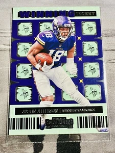 2022 Panini Contenders - Winning Ticket Emerald #WT-JJE Justin Jefferson - Picture 1 of 2