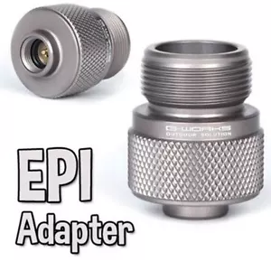 Adaptador de gas G Works EPI 1ea duralumino ultraligero 45 g dispositivo de GLP para usar butano - Imagen 1 de 5