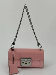 Neu Luxury Original GUCCI Damen Woman Tasche  Bag Padlock GG -735103 - Picture 1 of 16