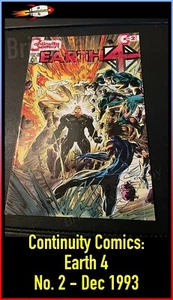 Continuity Comics: Earth 4 No. 2 - Dec 1993 - Vintage Paper Comic - Picture 1 of 8