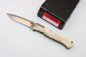 BLACKJACK BJ-90/P MAMBA FAUX MOP HANDLES VINTAGE JAPAN FOLDING KNIFE IN BOX - Picture 1 of 22