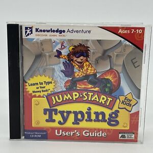 Jump Start Typing Ages 7-10 1997 Windows Macintosh CD-ROM Computer Game