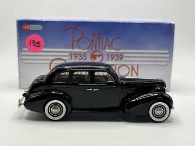 Brooklin PC.07 1939 Pontiac Deluxe шесть 4-дверный туристический седан - черный 1/43 135 - Изображение 1 из 4