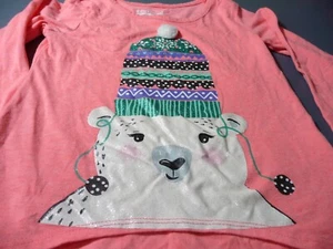 BASIC EDITIONS GIRLS LONG SLEEVE PULL OVER SHIRT6-6X - Picture 1 of 2