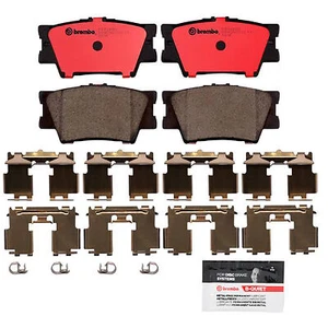 Brembo P83089N Rear Ceramic Disc Brake Pads Kit for 2007-21 Camry / 07-18 ES350 - Picture 1 of 14