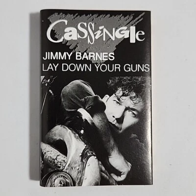 JIMMY BARNES - 'Lay Down Your Guns' Cassette Tape Single 1990 AUST. PRESSING - Image 1 of 4