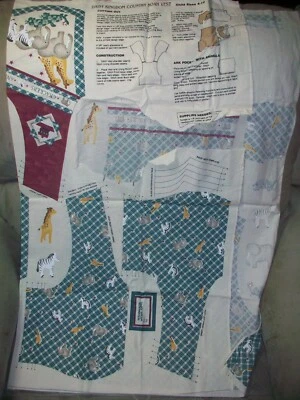 Panel chaleco infantil de tela vintage DAISY KINGDOM - Country Noah - talla múltiple - nuevo en stock Foto 1 de 2