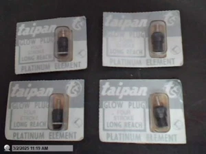 NEW Glow Plug Long Reach STD 4 Stroke x 4 Suit Nitro Taipan Platinum Part # - Picture 1 of 1