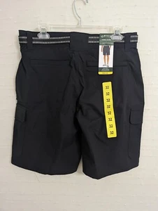 NWT Orvis Mens 32 Cargo Shorts Black With Belt 9 Inch Inseam - Picture 1 of 6