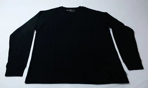 Psycho Bunny Mens Taylor Pique Pima Long-Sleeve Tee CD4 Black Size 7 (XL) NWT - Picture 1 of 4