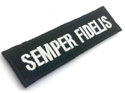Semper Fidelis Cosplay Bestickt Airsoft Klett-Patch - Bild 1 von 3
