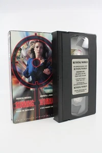 Running Woman VHS Action Thriller 1998 Theresa Russell HTF Screener OOP Promo - Picture 1 of 19
