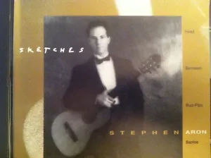LN RARE! Sketches by Stephen Aron Classical Guitar CD 1994 - Picture 1 of 2