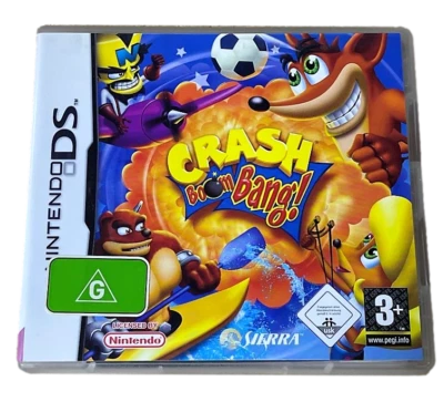 Crash Boom Bang Nintendo DS 3DS Game *Complete* Crash Bandicoot - Image 1 of 2
