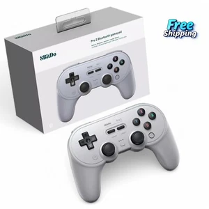 8Bitdo Pro 2 SN30 Pro+ Bluetooth Wireless Gamepad for Switch, Windows, Android - Picture 1 of 13