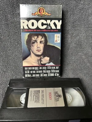 Rocky VHS 1988 Silver Edition Sylvester Stallone - Image 1 of 4