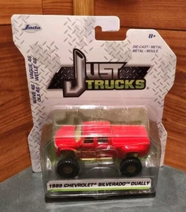 NEW 2024 JADA JUST TRUCKS '99 CHEVROLET® SILVERADO™ DUALLY 1:64 SCALE DIE-CAST - Picture 1 of 10