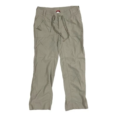 Pantalones The North Face para mujer talla 4 beige enrollables senderismo nailon convertibles Foto 1 de 4