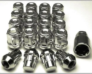 20 Roue Écrous Boulons Cosses Inclus Écrous Verrouillage Chrysler Grand Voyager - Bild 1 von 1