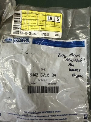 Kit de cárter de aceite OEM para 06-12 Ford Fusion Escape Mercury Milan Mazda 6 junta de 3,0 L Foto 1 de 2