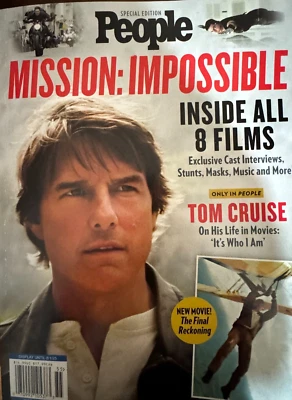 PEOPLE MAGAZINE -"MISSION: IMPOSSIBLE" Tom Cruise SPECIAL EDITION 2025. NEW!